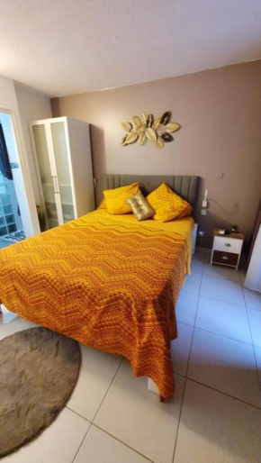 Studio avec piscine partagee jardin clos et wifi a Sainte Anne a 1 km de la plage